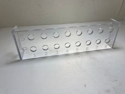 Injector organizing tray 16 injectors